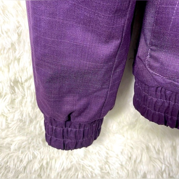 Burton Dryride Lush Purple Snow and Ski Jacket Coat with removal fur on hood Med - Picture 4 of 8